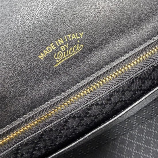 Replica Borsa a mano media Gucci Paparazzo 875019 nera Falsa Online Economiche Perfette Replica Borsa a mano media Gucci Paparazzo 875019 nera Imitazione Outlet