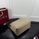 Perfette Replica Borse Gucci Brera tela GG 866938 marrone Imitazione Outlet
