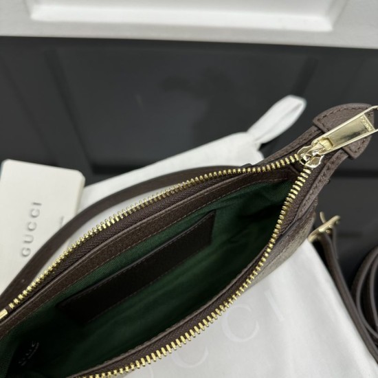 Replica Mini borsa a tracolla Gucci Ophidia 838465 Marrone Falsa Online Economiche Perfette Replica Mini borsa a tracolla Gucci Ophidia 838465 Marrone Imitazione Outlet