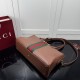Perfette Replica Borsa Gucci Borsetto Boston media 866732/866734 Marrone Imitazione Outlet