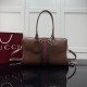 Perfette Replica Borsa Gucci Borsetto Boston media 866732/866734 Marrone Imitazione Outlet