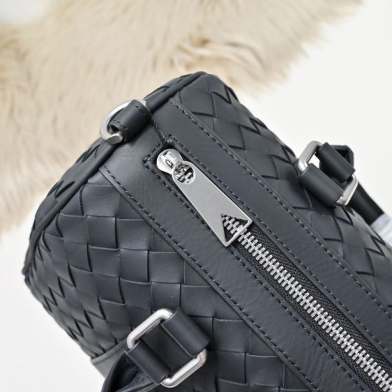 Replica Borsone Bottega Veneta Intrecciato Nero Falsa Online Economiche Perfette Replica Borsone Bottega Veneta Intrecciato Nero Imitazione Outlet