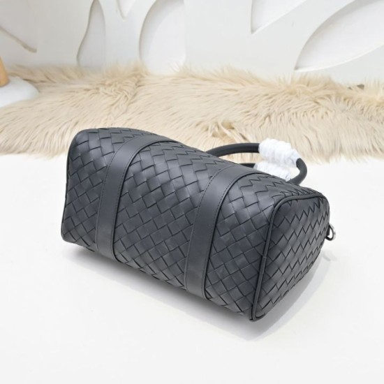 Replica Borsone Bottega Veneta Intrecciato Nero Falsa Online Economiche Perfette Replica Borsone Bottega Veneta Intrecciato Nero Imitazione Outlet