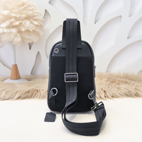 Perfette Replica Borsa a tracolla Bottega Veneta nera Imitazione Outlet