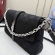 Perfette Replica Borse a tracolla Gucci Aperitivo 866720 Tela GG Nero Imitazione Outlet