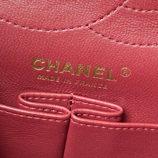 Replica Borsa Chanel Reissue 2.55 26S pelle rugosa/gonfia Double Flap A37586 nera Imitazione Fake