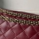 Replica Borsa Chanel Reissue 2.55 26S pelle rugosa/gonfia Double Flap A37586 Borgogna Imitazione Fake