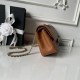 Replica Borsa Chanel Reissue 2.55 26S pelle rugosa/gonfia Double Flap A37586 Giallo Imitazione Fake