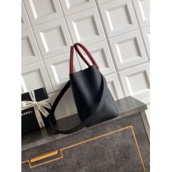 Replica Borsa tote grande Chanel Executive Cerf nera/bordeaux Imitazione Fake