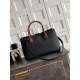 Replica Borsa tote grande Chanel Executive Cerf nera/bordeaux Imitazione Fake