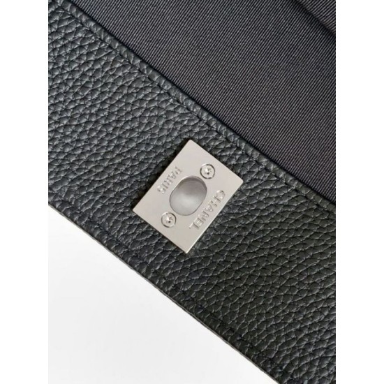 Replica Borsa tote grande Chanel Executive Cerf nera/bordeaux Imitazione Fake