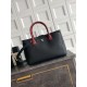 Replica Borsa tote grande Chanel Executive Cerf nera/bordeaux Imitazione Fake