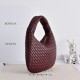 Replica Borsa a tracolla media Bottega Veneta Veneta Intrecciato Bordeaux Imitazione Fake