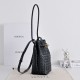 Replica Borsa a secchiello piccola Andiamo di Bottega Veneta Nero Imitazione Fake