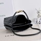 Replica Borsa a secchiello piccola Andiamo di Bottega Veneta Nero Imitazione Fake