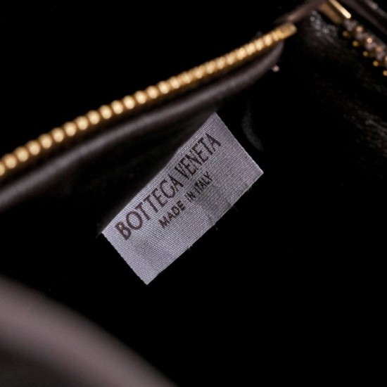Replica Borsa a secchiello piccola Andiamo di Bottega Veneta Borgogna Imitazione Fake