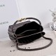 Replica Borsa a secchiello piccola Andiamo di Bottega Veneta Borgogna Imitazione Fake