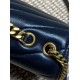 Replica Borsa piccola YSL Saint Laurent Loulou trapuntata nera Imitazione Fake