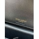 Replica Borsa piccola YSL Saint Laurent Loulou trapuntata nera Imitazione Fake