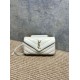 Replica Borsa piccola YSL Saint Laurent Loulou trapuntata nera Imitazione Fake