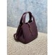 Replica Borsa tote YSL Saint Laurent Le 5 à 7 Bea Baby Bordeaux Imitazione Fake