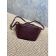 Replica Borsa tote YSL Saint Laurent Le 5 à 7 Bea Baby Bordeaux Imitazione Fake