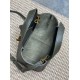 Replica Borsa tote YSL Saint Laurent Le 5 à 7 Bea Baby Verde Scuro Imitazione Fake