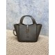 Replica Borsa tote YSL Saint Laurent Le 5 à 7 Bea Baby Verde Scuro Imitazione Fake