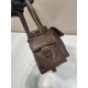 Replica Borsa tote media Prada Explore nappa 1BG596 bordeaux Imitazione Fake