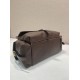 Replica Borsa tote media Prada Explore nappa 1BG596 bordeaux Imitazione Fake