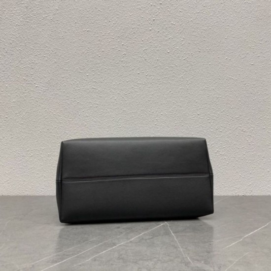 Replica Pochette Celine Doctor morbida pelle di vitello Nera Imitazione Fake