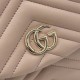 Replica Zaino Gucci Mini GG Marmont matelassé a chevron Rosa Imitazione Fake