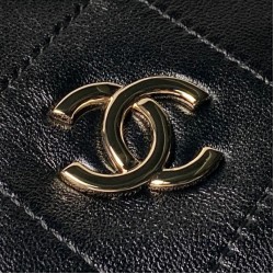 Replica Borsa a tracolla Chanel 26P Maxi Hobo AS6139 Nera Imitazione Fake