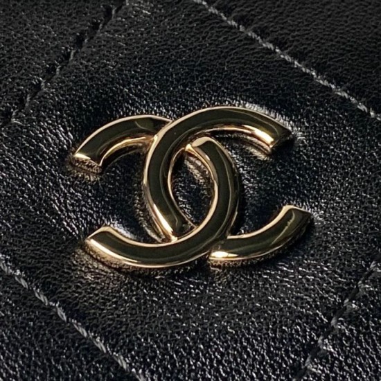 Replica Borsa a tracolla Chanel 26P Maxi Hobo AS6139 Nera Imitazione Fake