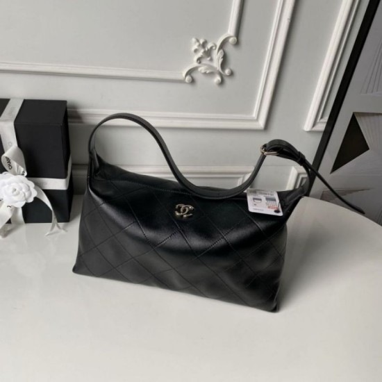 Replica Borsa a tracolla Chanel 26P Maxi Hobo AS6139 Nera Imitazione Fake