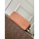Replica Borsa tote Louis Vuitton Bella Mahina M27443 Marrone Imitazione Fake
