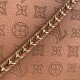 Replica Borsa tote Louis Vuitton Bella Mahina M27443 Marrone Imitazione Fake