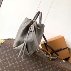 Replica Borsa tote Louis Vuitton Bella Mahina M59201 Grigio Imitazione Fake