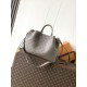 Replica Borsa tote Louis Vuitton Bella Mahina M59201 Grigio Imitazione Fake