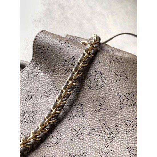 Replica Borsa tote Louis Vuitton Bella Mahina M59201 Grigio Imitazione Fake