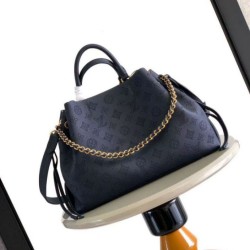 Replica Borsa tote Louis Vuitton Bella Mahina M59200 nera Imitazione Fake