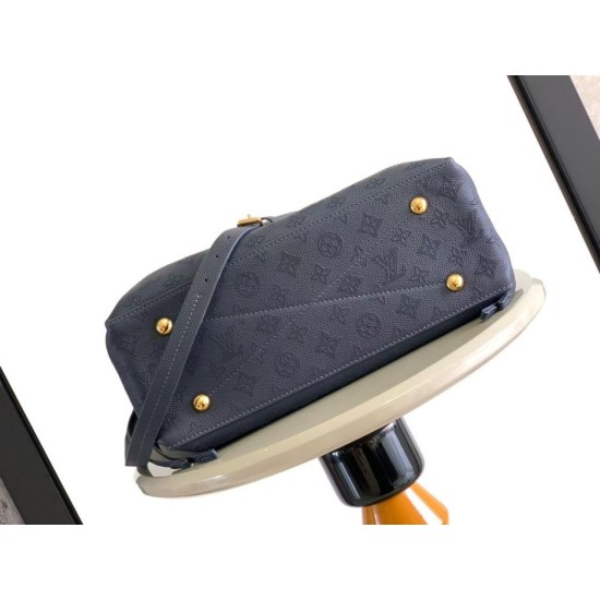 Replica Borsa tote Louis Vuitton Bella Mahina M59200 nera Imitazione Fake