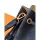 Replica Borsa tote Louis Vuitton Bella Mahina M59200 nera Imitazione Fake