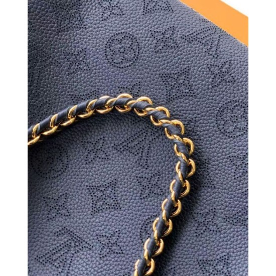 Replica Borsa tote Louis Vuitton Bella Mahina M59200 nera Imitazione Fake