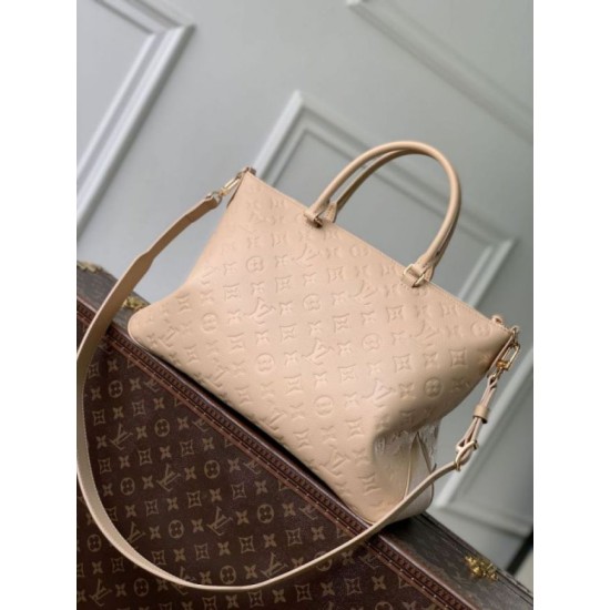 Replica Borsa a mano Louis Vuitton Skyline MM M29152 Albicocca Imitazione Fake