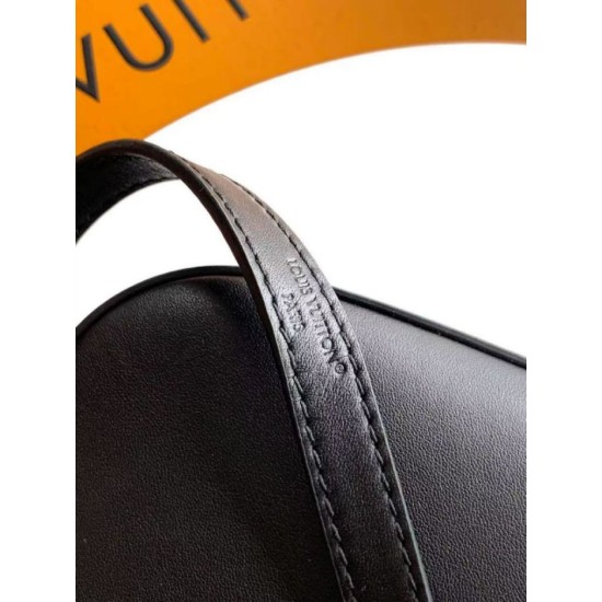 Replica Borsa Louis Vuitton Pochette LV Bloom M25525 Nera Imitazione Fake