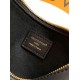 Replica Borsa Louis Vuitton Pochette LV Bloom M25525 Nera Imitazione Fake