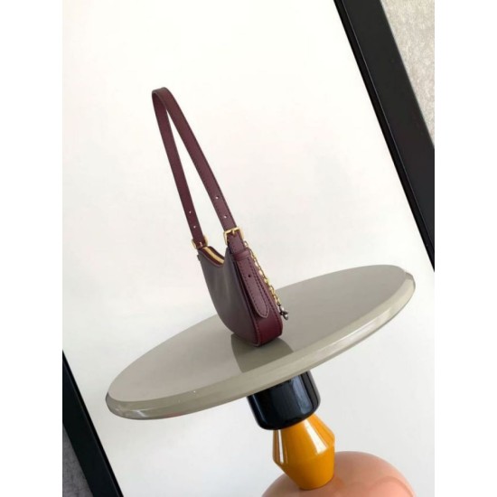 Replica Borsa Louis Vuitton Pochette LV Bloom M25650 Borgogna Falsa Online Replica Borsa Louis Vuitton Pochette LV Bloom M25650 Borgogna Imitazione Fake
