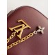 Replica Borsa Louis Vuitton Pochette LV Bloom M25650 Borgogna Falsa Online Replica Borsa Louis Vuitton Pochette LV Bloom M25650 Borgogna Imitazione Fake