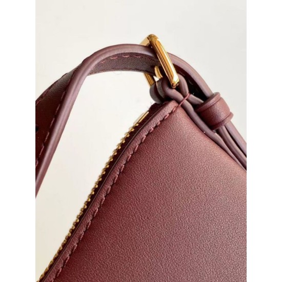 Replica Borsa Louis Vuitton Pochette LV Bloom M25650 Borgogna Falsa Online Replica Borsa Louis Vuitton Pochette LV Bloom M25650 Borgogna Imitazione Fake